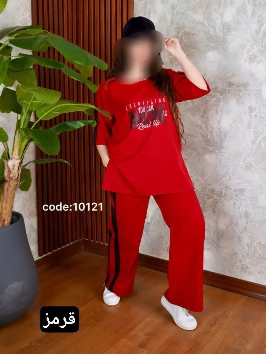 🖋نام: ست شومیز شلوار مرجان
