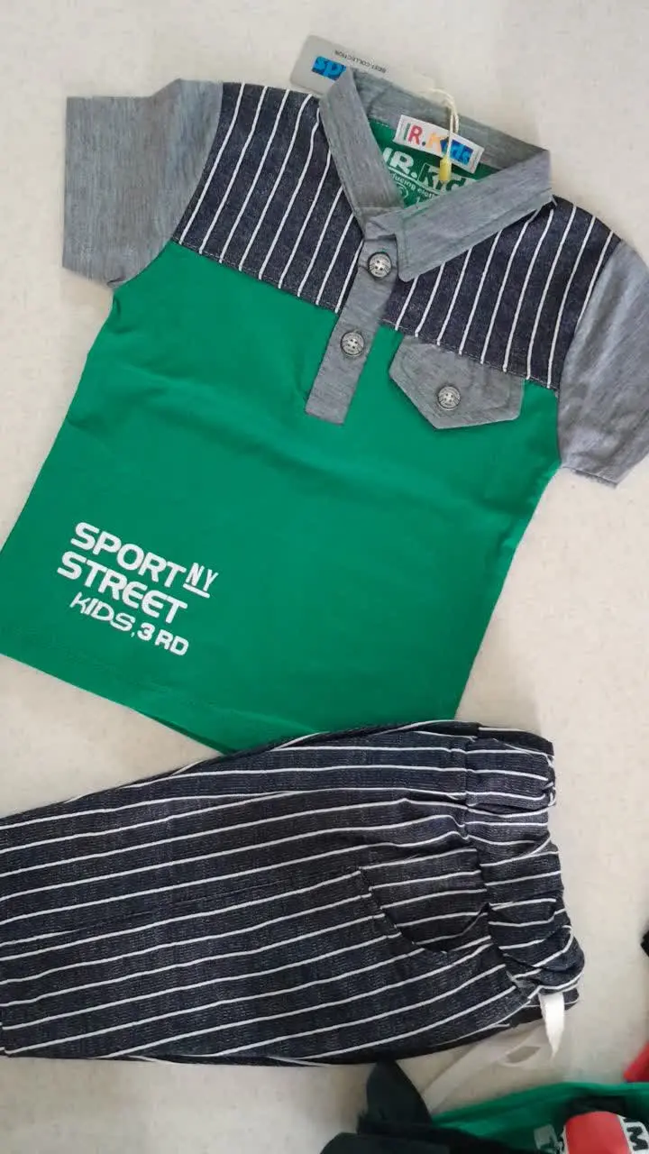 ✔️بلوز شلوارک پسرانه