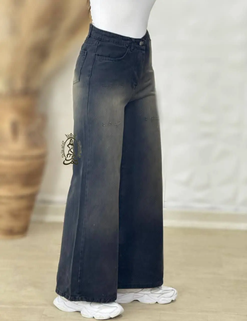 شلوار جین فول بگ گازوئیلی👍