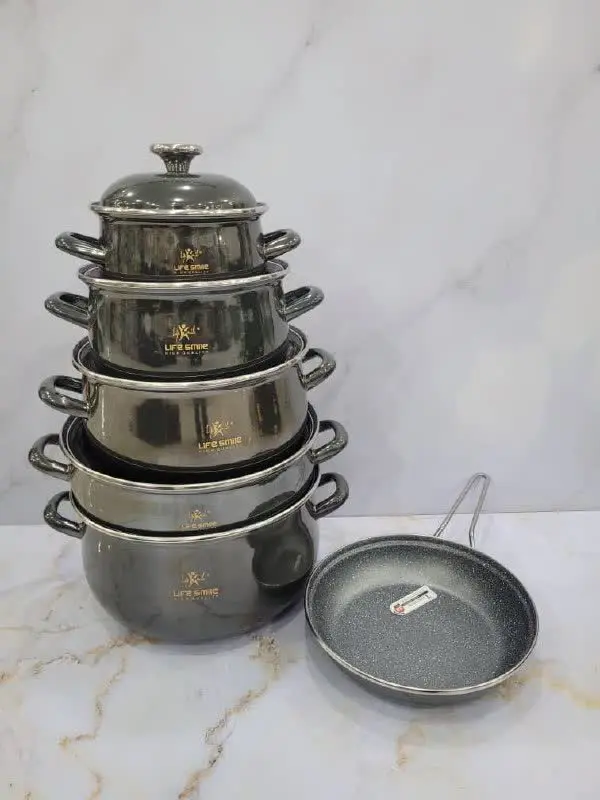 سرویس قابلمه لعابی داخل گرا...