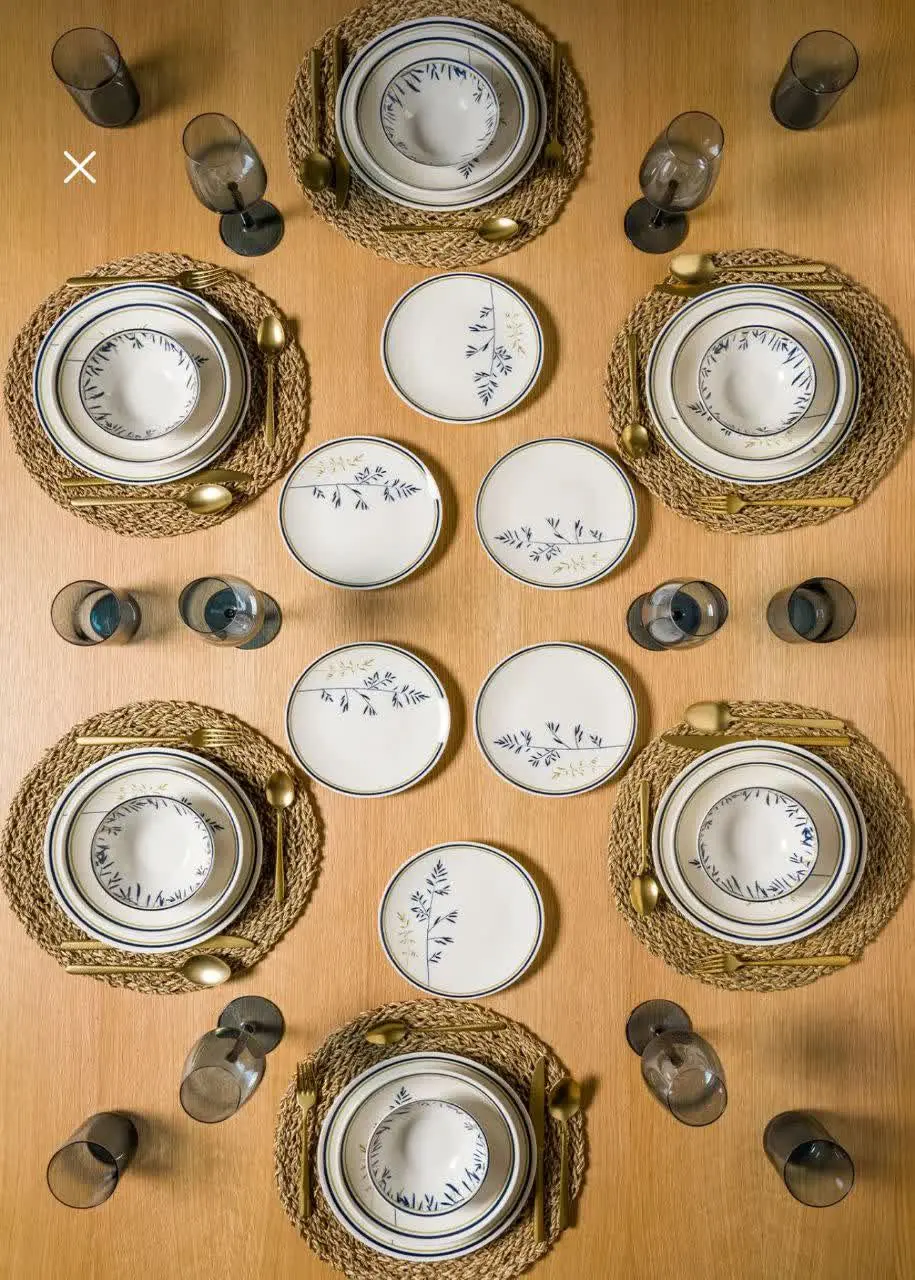 ٦ عدد بشقاب