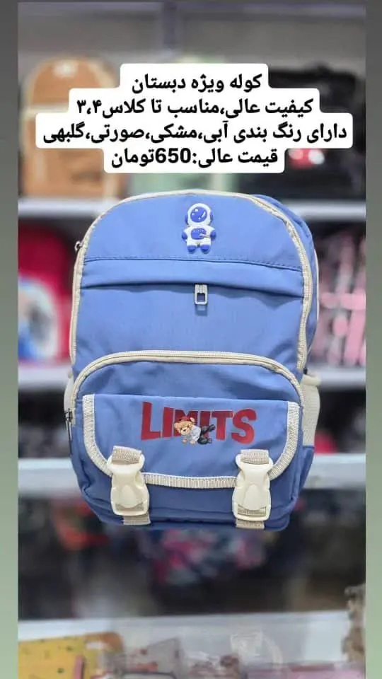 کوله ویژه دبستان
