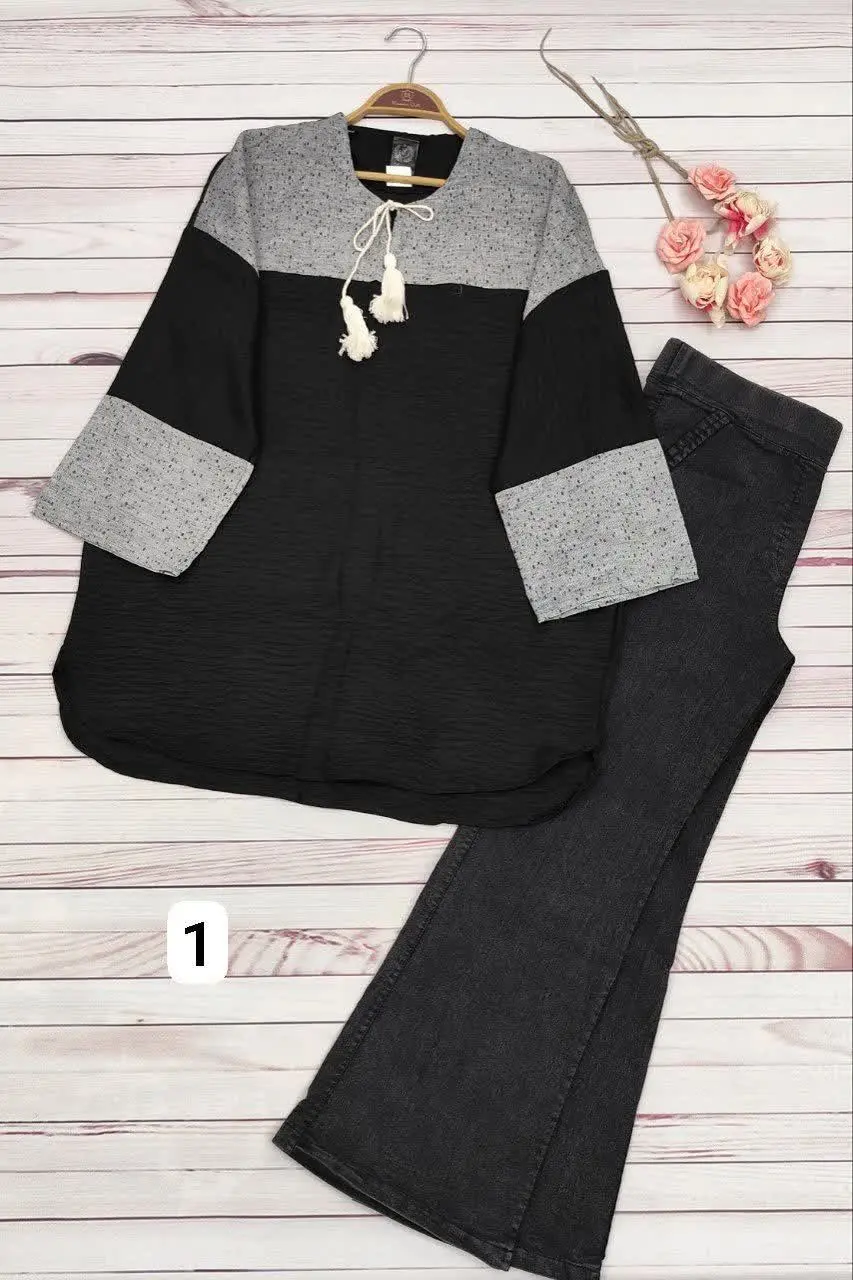 🖋نام: تونیک مانتویی وسمه 😍
