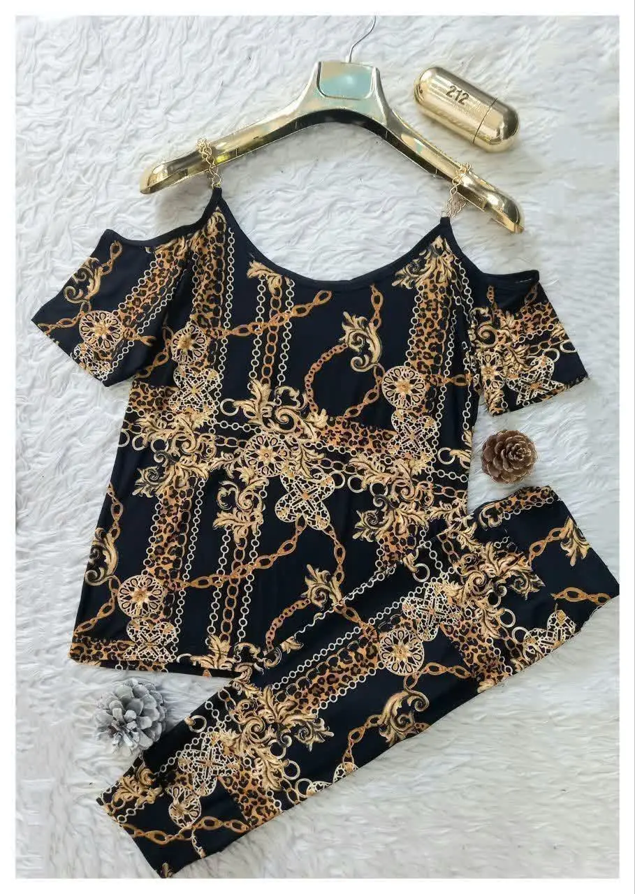 ❤️نام: تاپ و شلوارک زنجیری تینا
