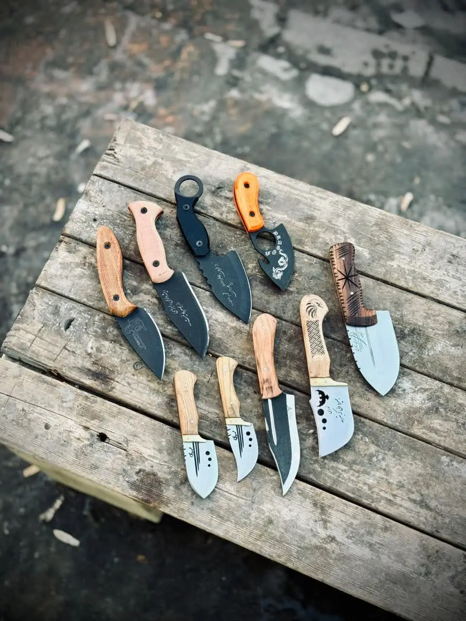 ❇️ چاقو تیزی مدلهای مختلف 
