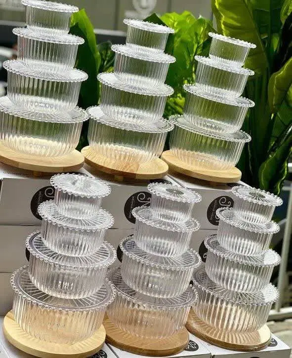 ظرف نگهدارنده لبه مرواریدی
