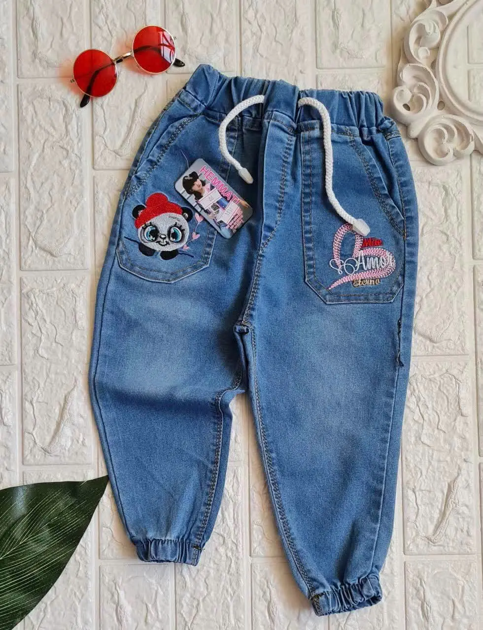 شلوار لی دخترانه👩🏼
