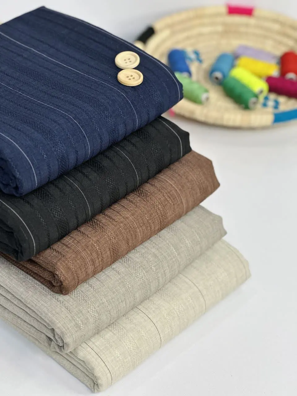 جنس: شانتون ژاکارد راه راه
