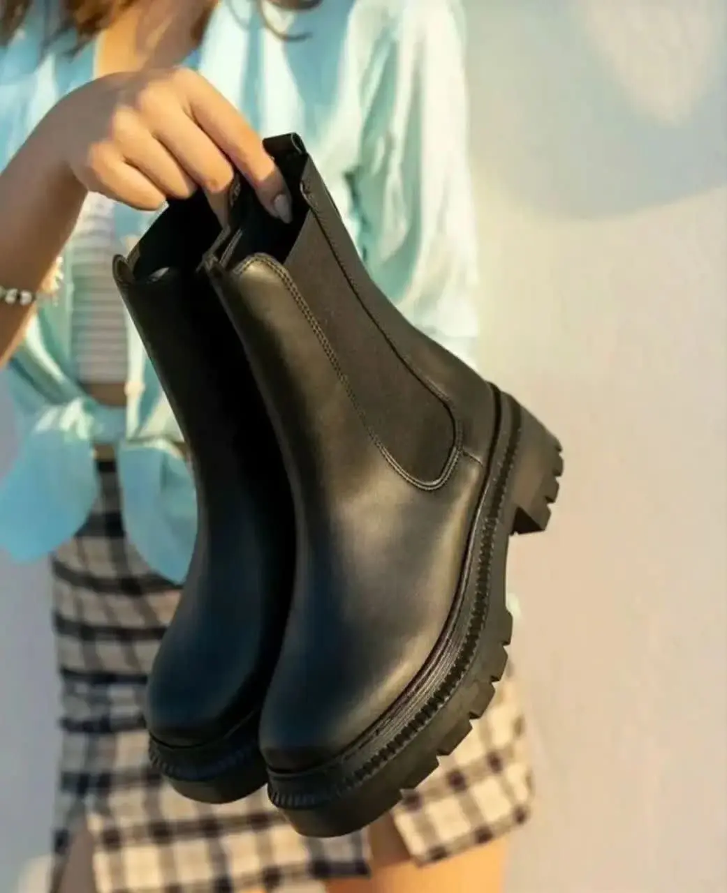 نام: نیم بوت بغل کش