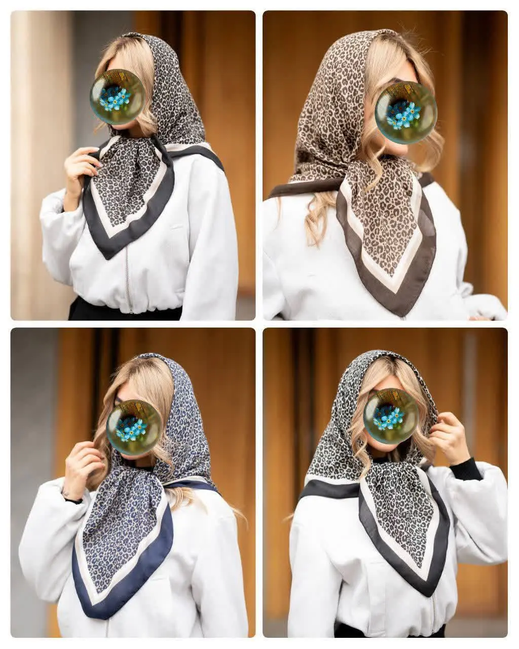 🌸 روسری نخ جناقی