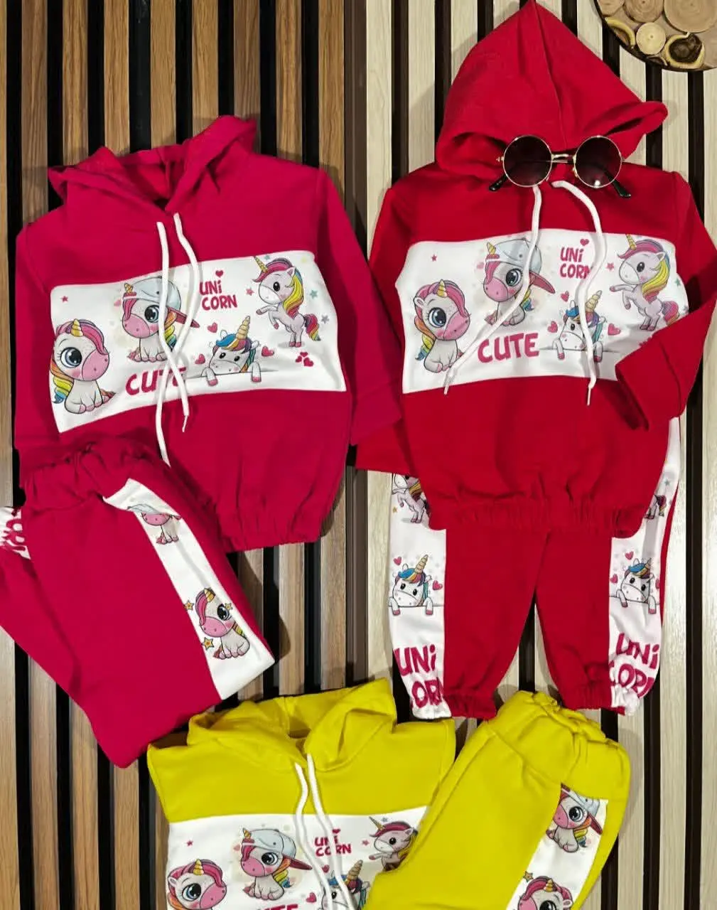 لباس بچه گانه هودی شلوار یو...