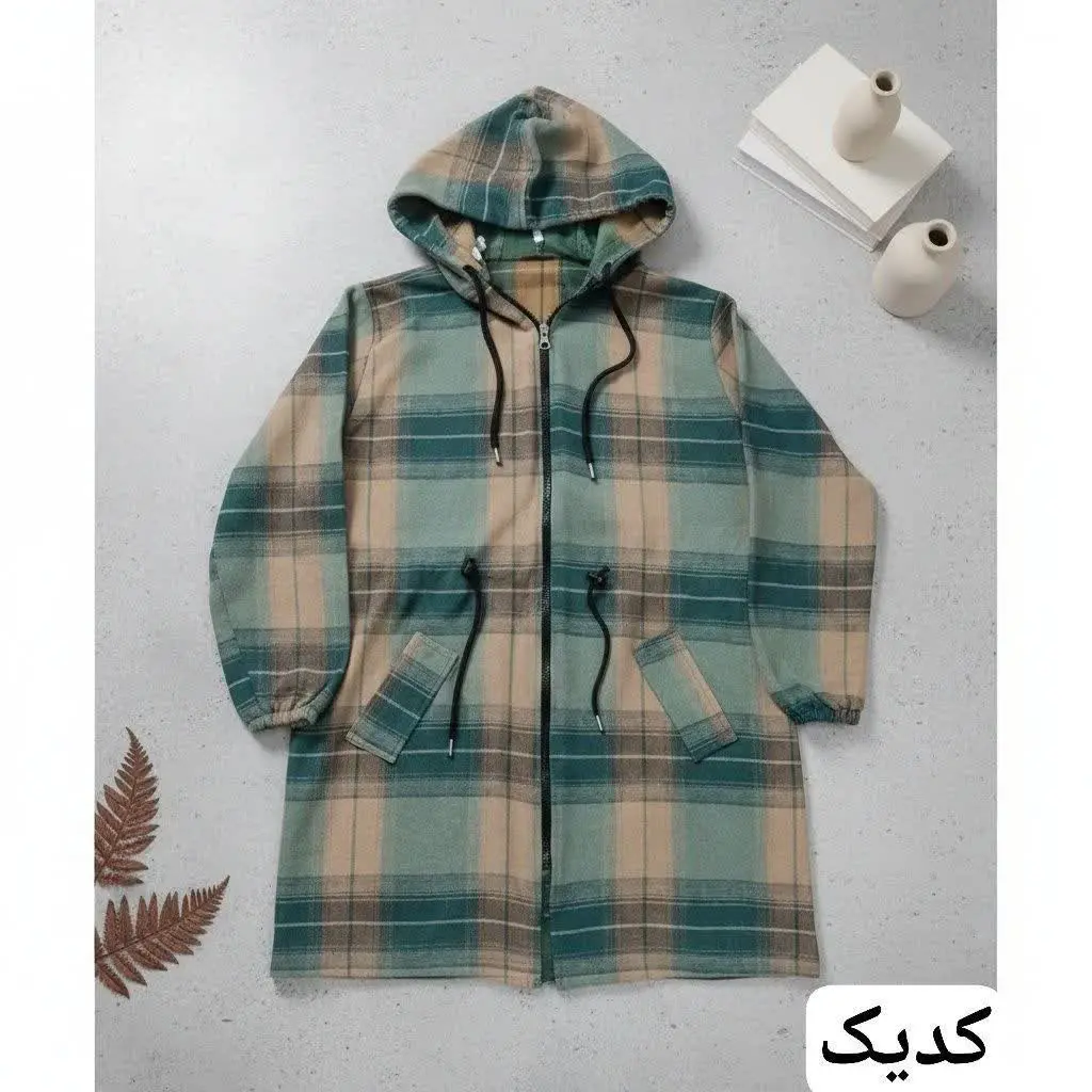 👚نام: مانتو پشمی کلاهدار