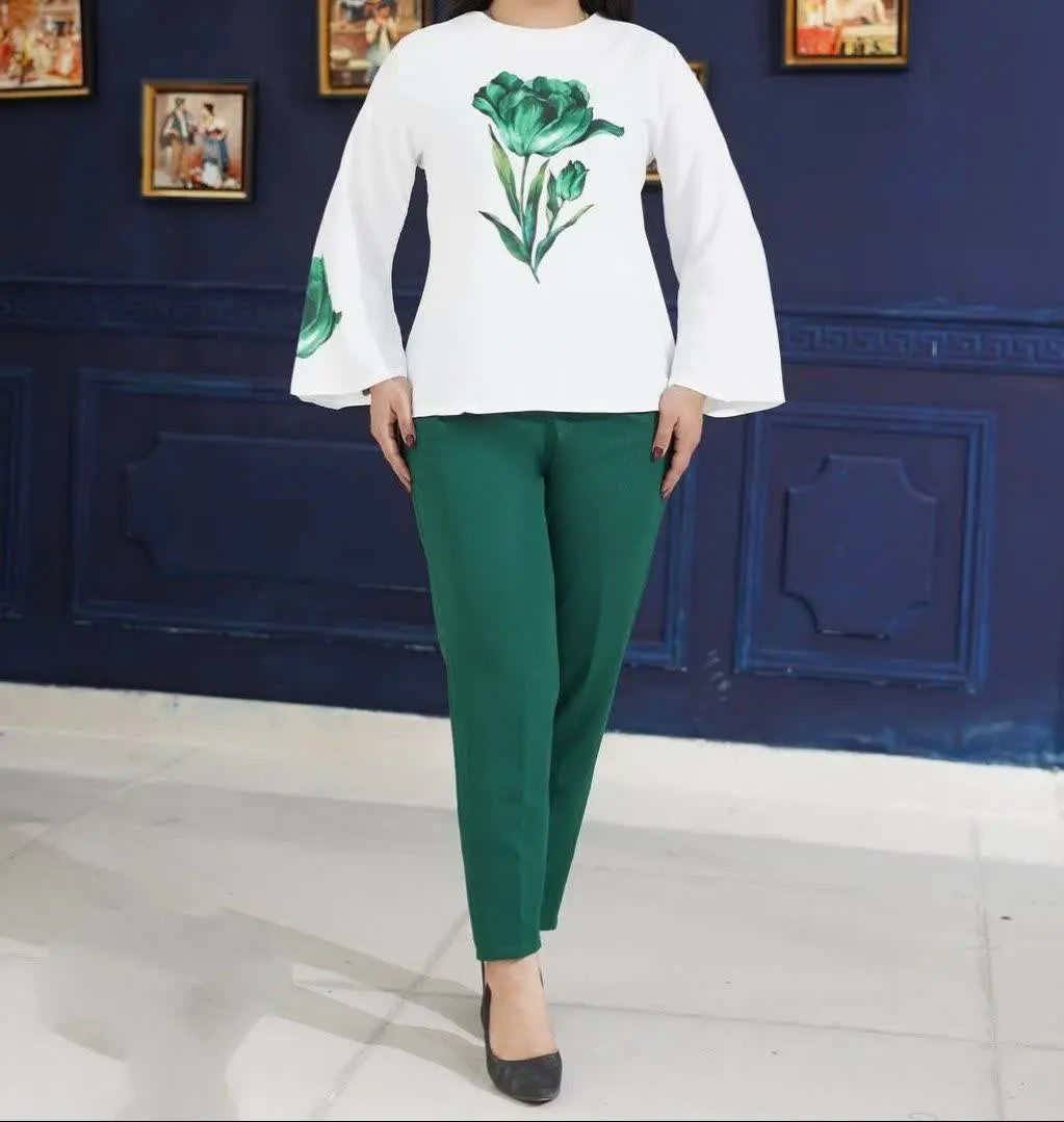 نام: ست شومیز شلوار گل
