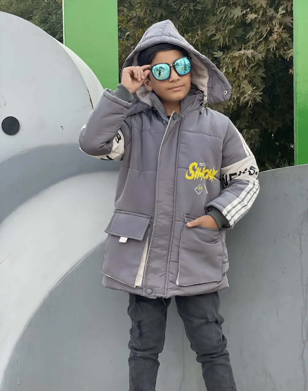 کاپشن پسرانه سیمونک 
