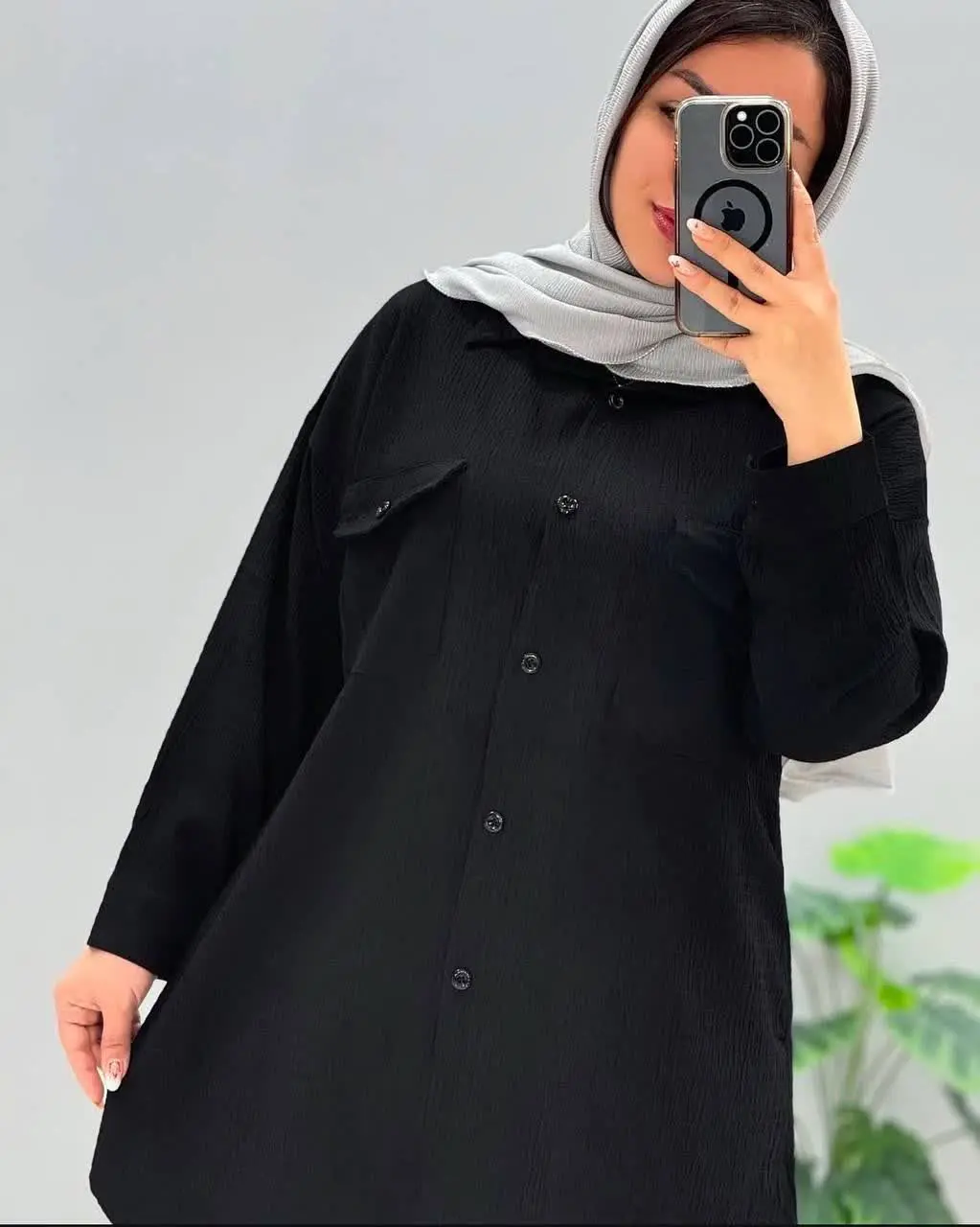 💎 #شومیز یقه دار مدل دوجیب💎
