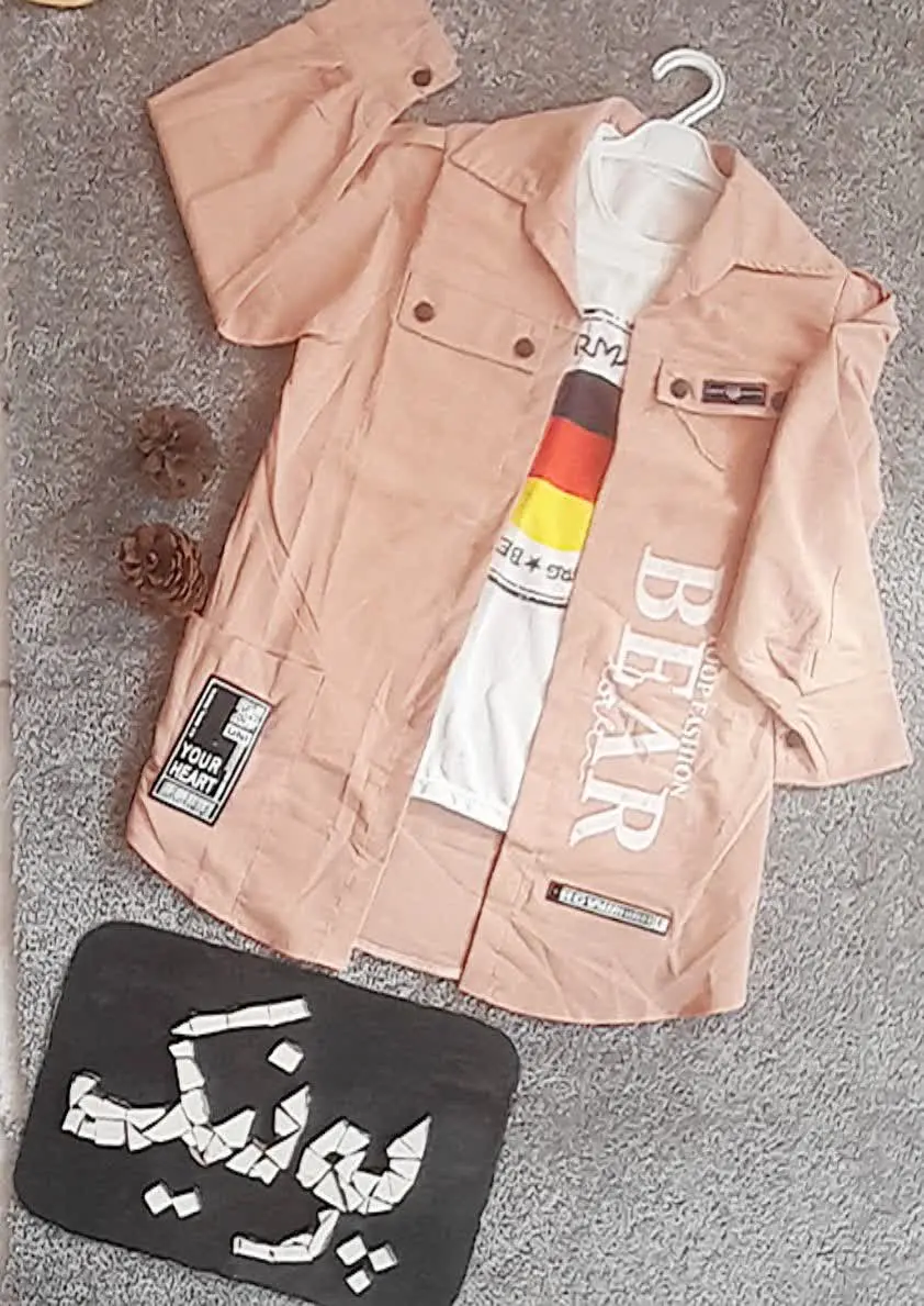 مانتو دو تکه دخترانه 
