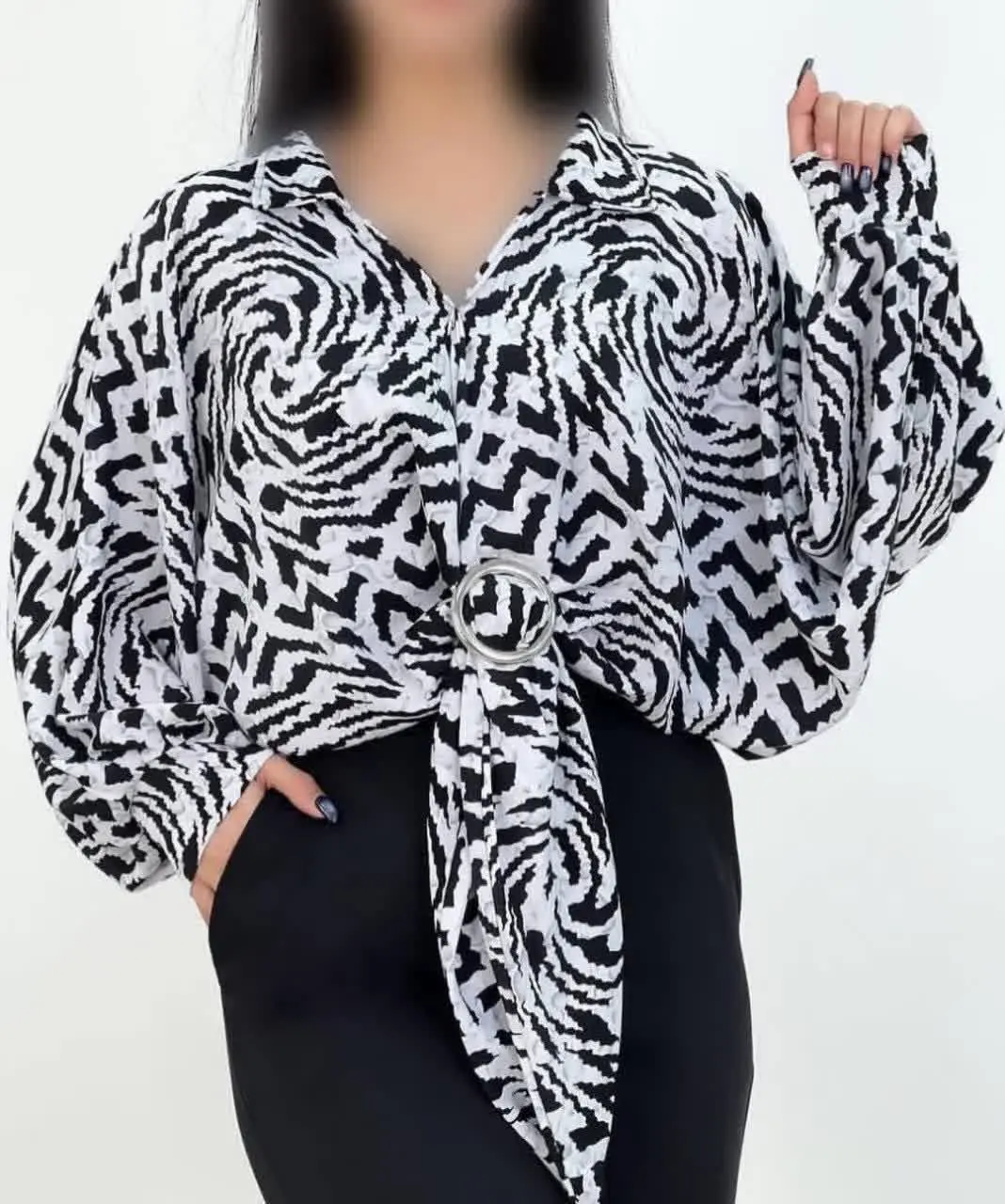 🖋نام: شومیز حلقه‌ای 🎀
