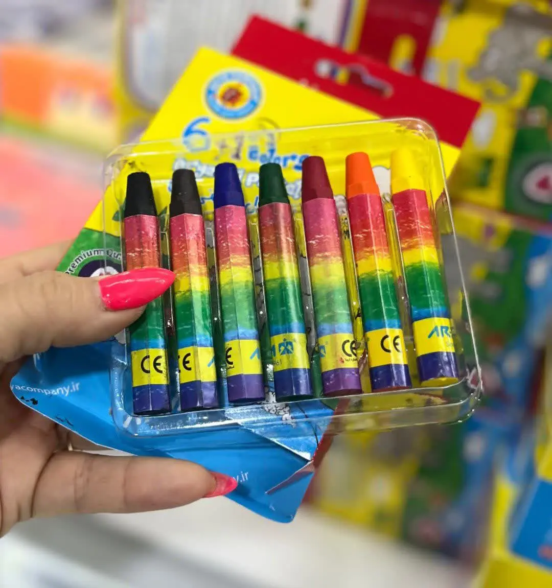ست مداد رنگی ۷رنگ 
