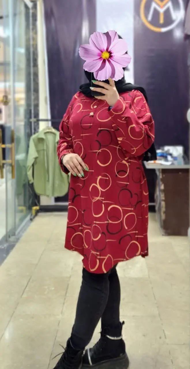 ✅تونیک طرح دار😍
