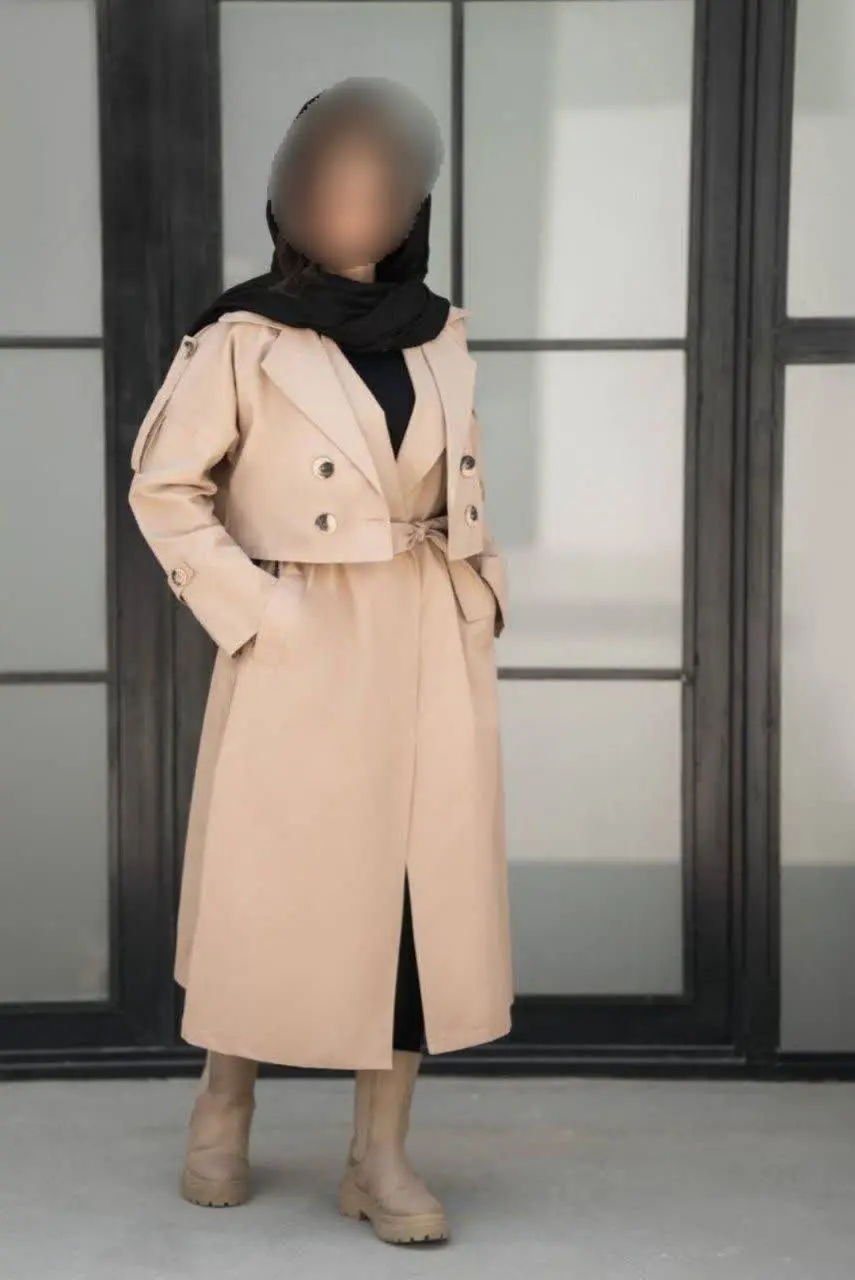 👚نام: مانتو بارانی آرمیدخت
