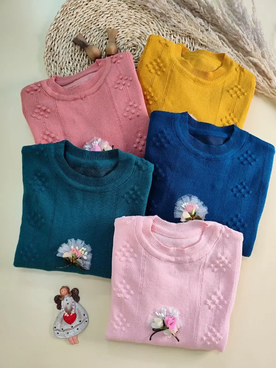 بافت پیله دار گل
