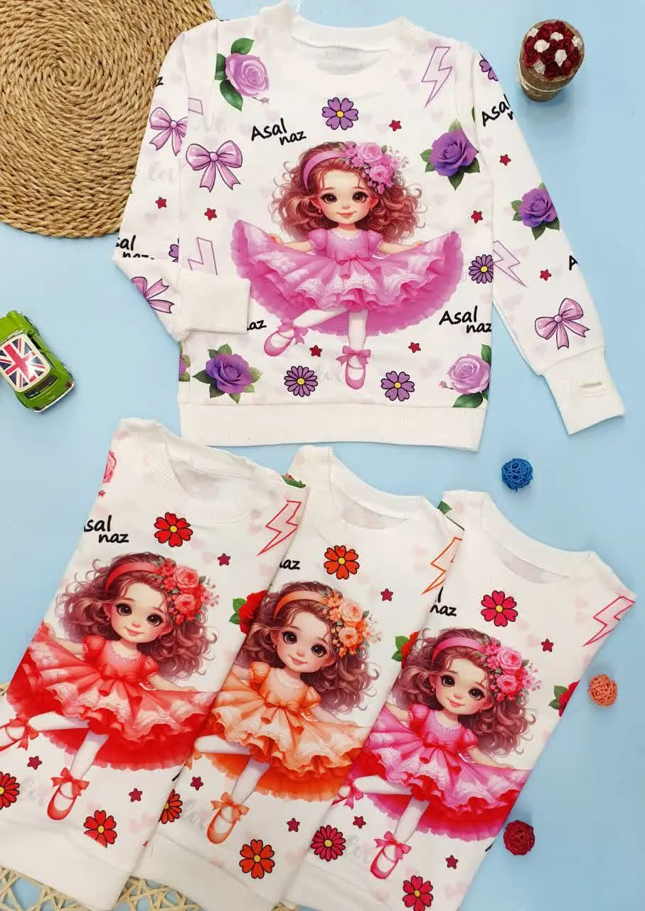 👚بلوز فینگردار طرح دختر
