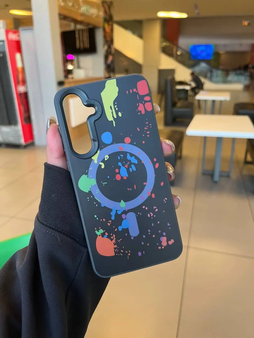 📱مدل قاب: گارد طرح مگ سیف EMO در ۵ طرح جذاب مخصوص انواع #سامسونگ #شیائومی 
