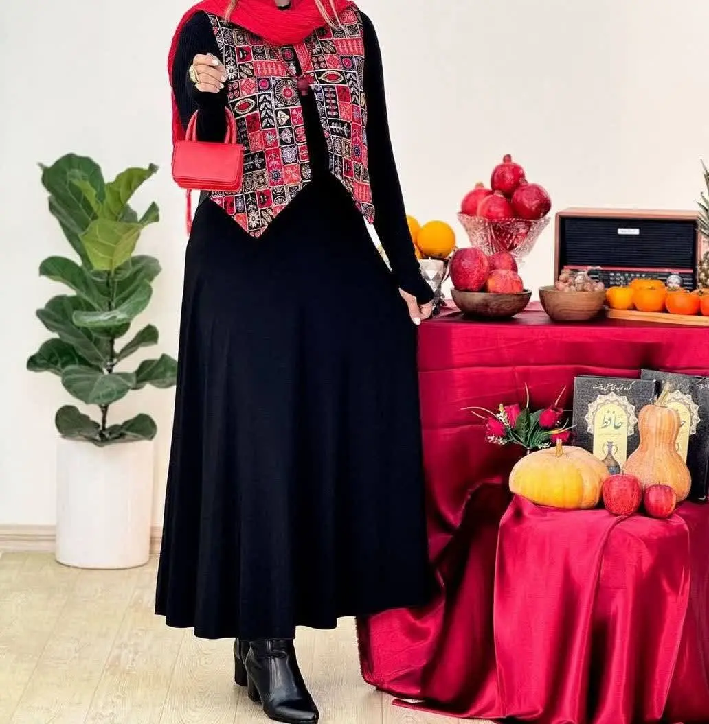 🛍نام: ست جلیقه دامن+گردبند🍂
