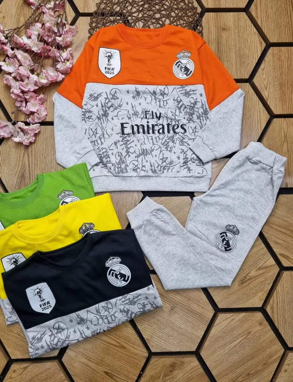 🌹بلوز شلوار ترکیبی ملانژ پس...