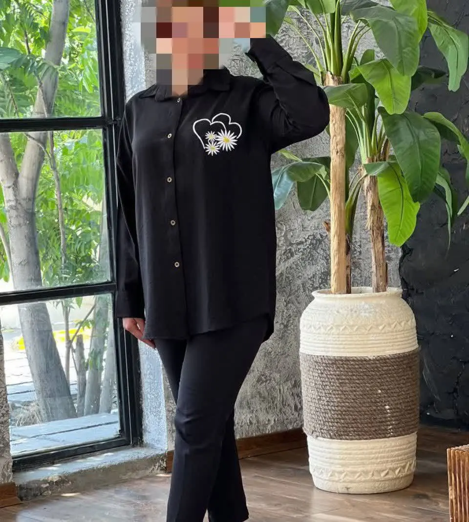 نام: شومیز مانتویی قلبی
