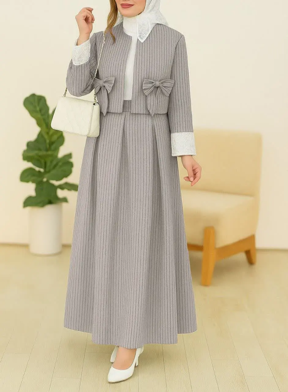 👚 نام: ست کت دامن فروغ