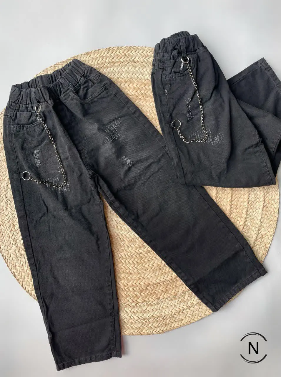 شلوارلی نیم بگ دخترانه اسلپ