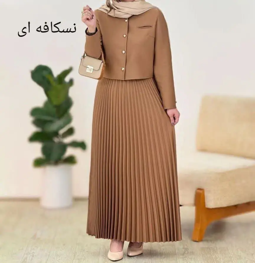 نام: کت و دامن پلیسه افرا
