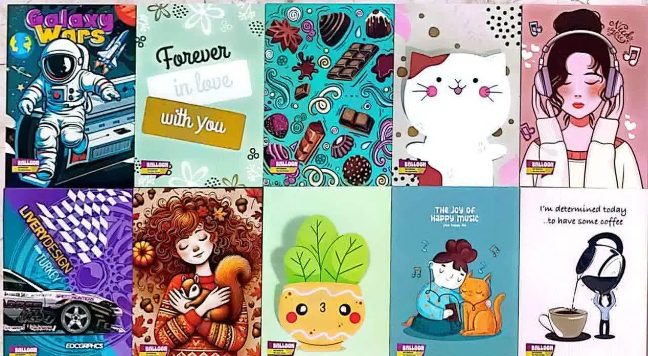 ✅دفتر ته چسب خطی ۵۰ برگ کلا...