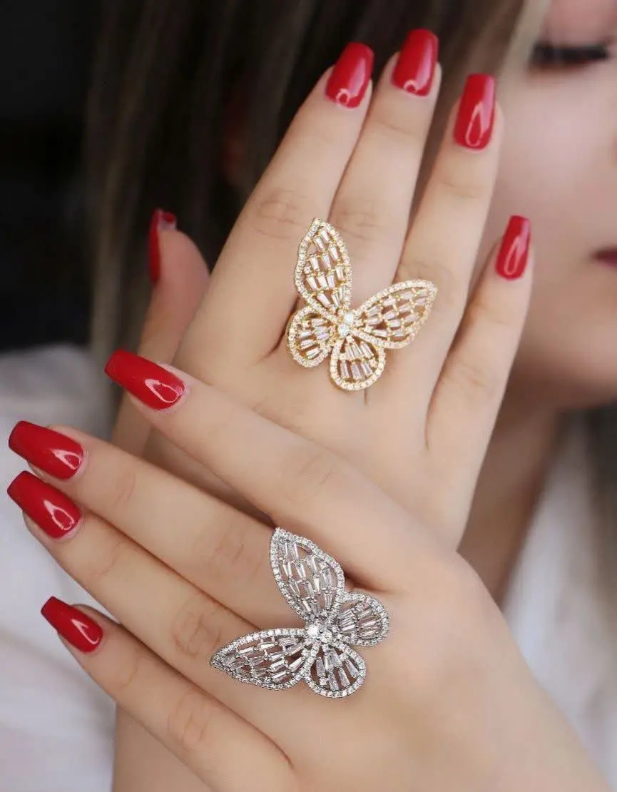 #انگشتر پروانه 
