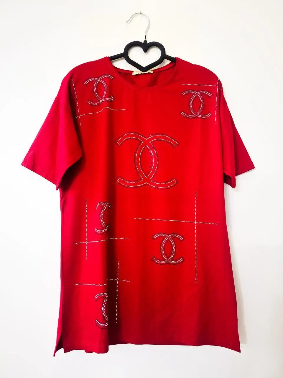 تیشرت ترک نگین دار 
