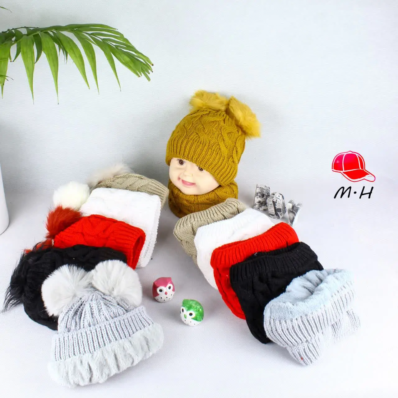 جنس 🧶: کلاه و شال رینگی ۲پو...