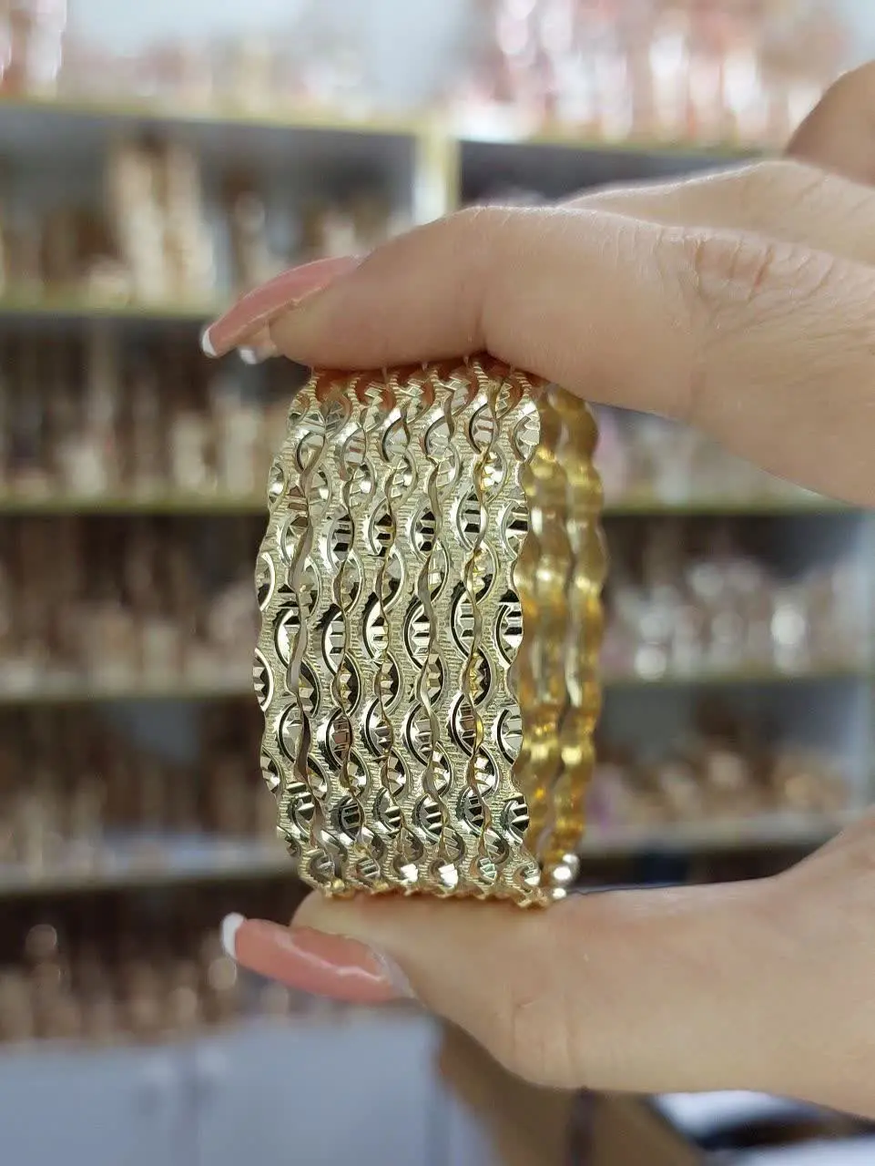 #النگو ۳میل طلا‌روس 😍
