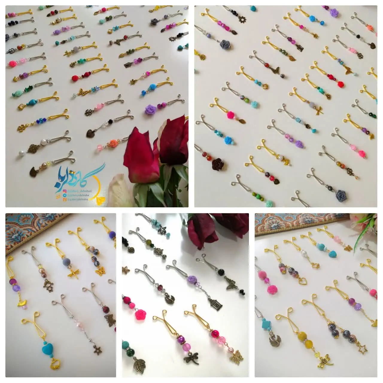 ✅#گیره_حجاب اقتصادی، پایه معمولی (غیراستیل) 
