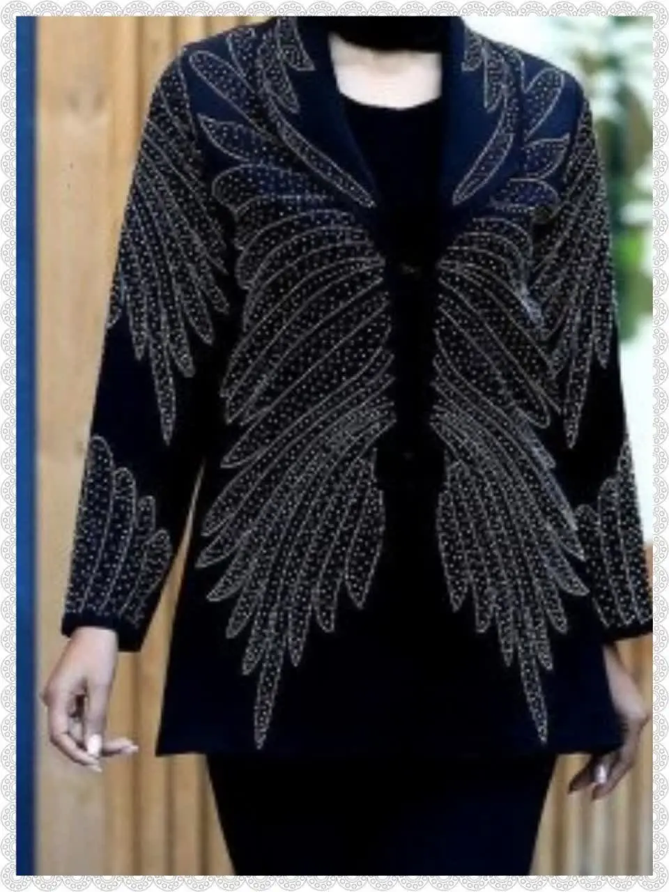 مانتو کتی مجلسی طاووس 
