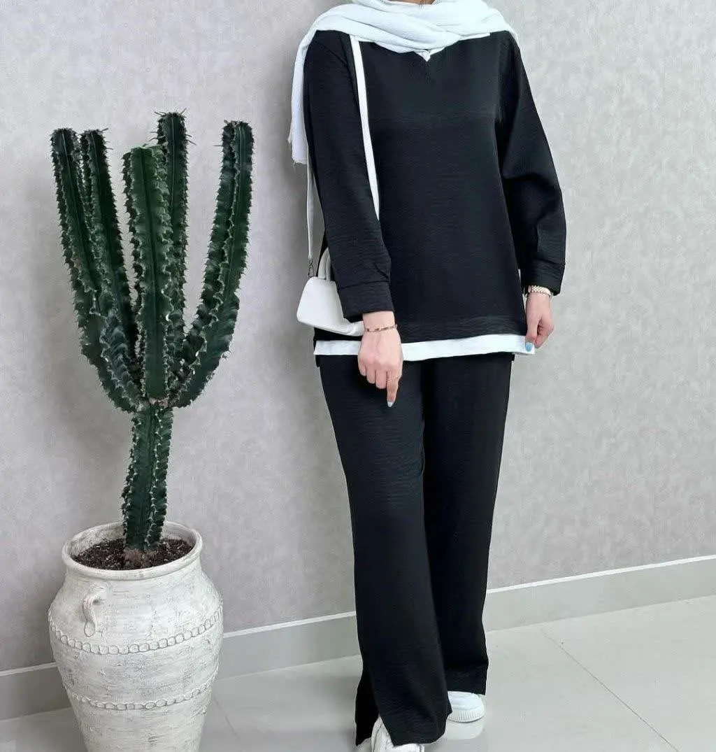 🛍نام: تونیک شلوار سمانه🌱
