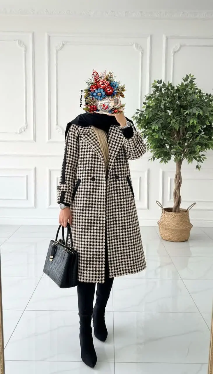 مانتو پاییزی اقاقیا