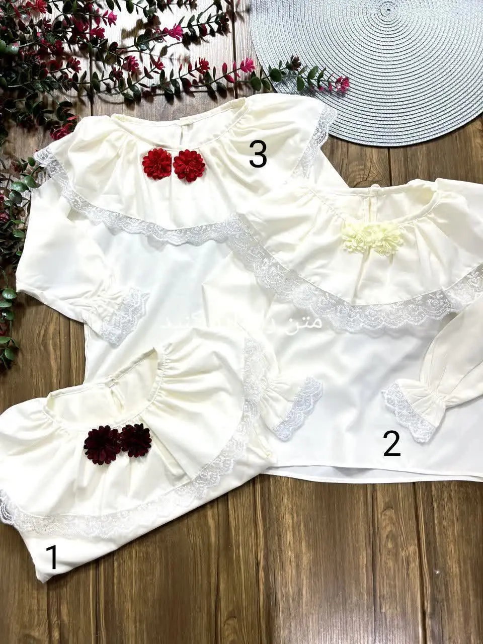 لباس بچه گانه شومیز مجلسی دخترانه🪴
