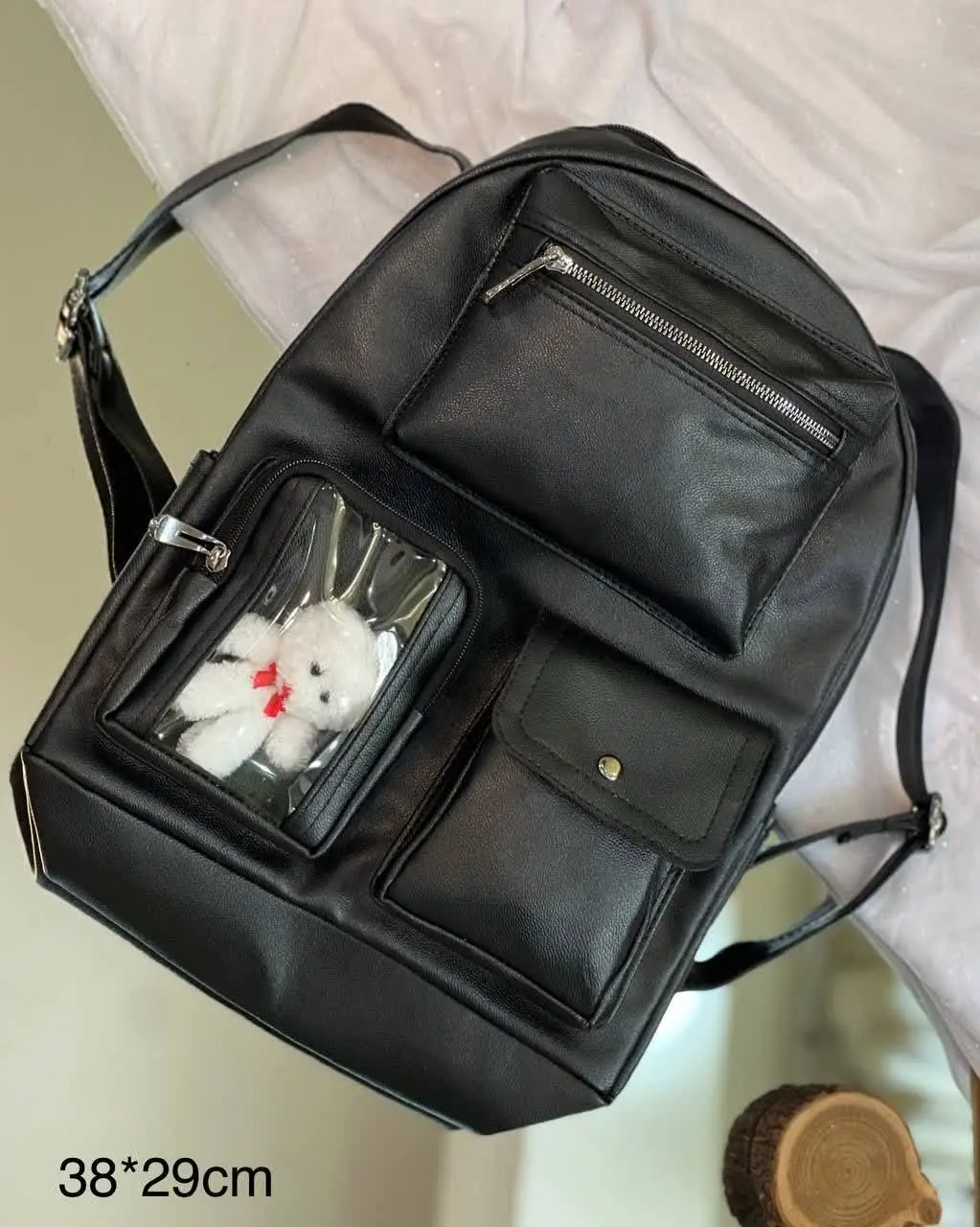 #کوله_چرمی_عروسکی
