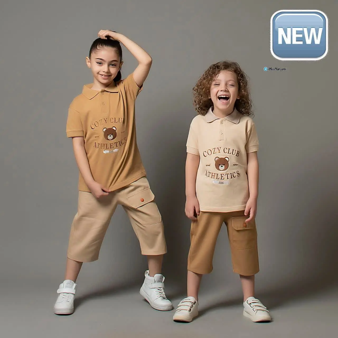 👫تیشرت و شلوارک COZY CLUB👫
