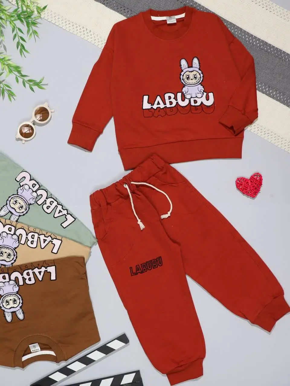 👫بلوز و شلوار دخترانه لبوبو...