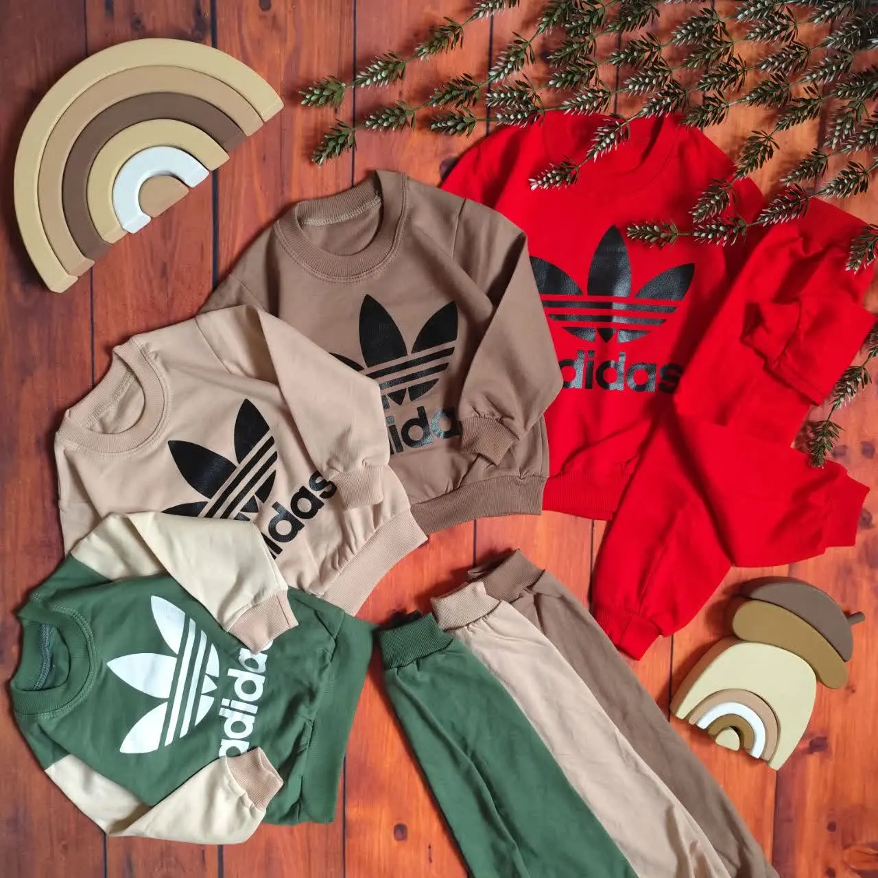 😍ست بلوز و شلوار طرحAdidas،...