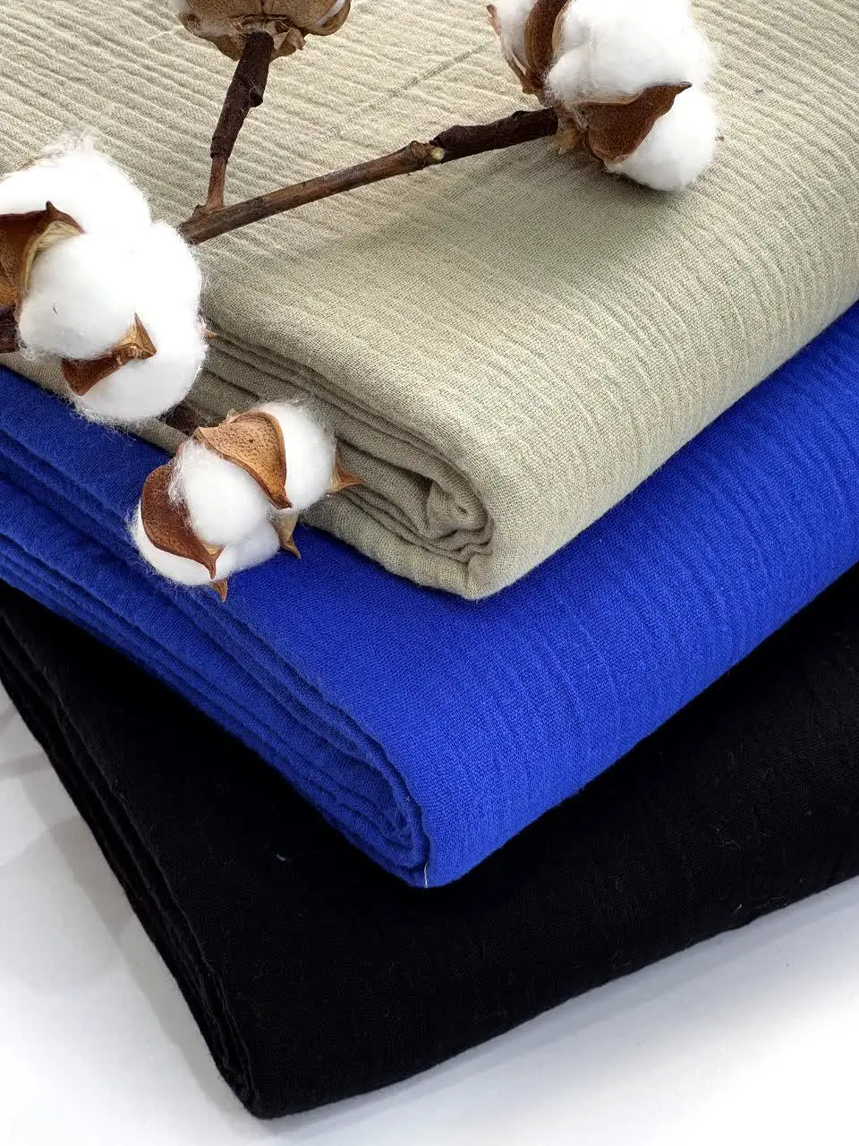 .. 👑نوع پارچه: #وال_بوندینگ (موسلین) 
