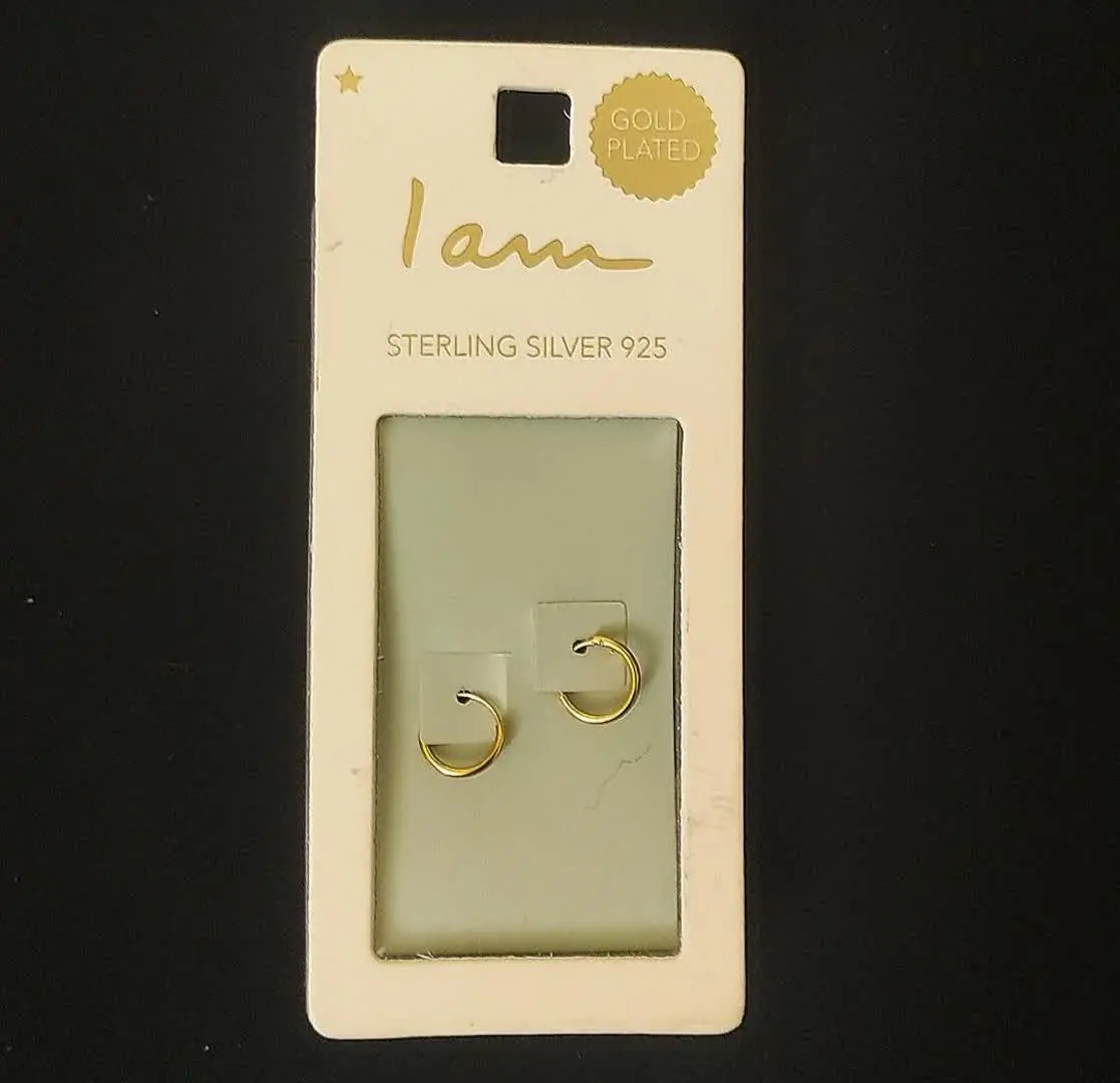 گوشواره حلقه‌ای نقره ۹۲۵✅
