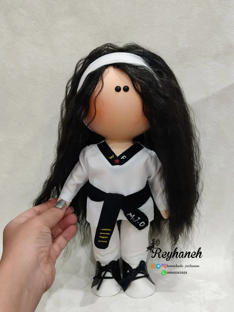 عروسک روسی تکواندو کار کاراته کار
